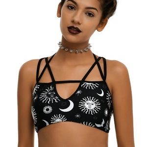 Hot topic celestial swim top